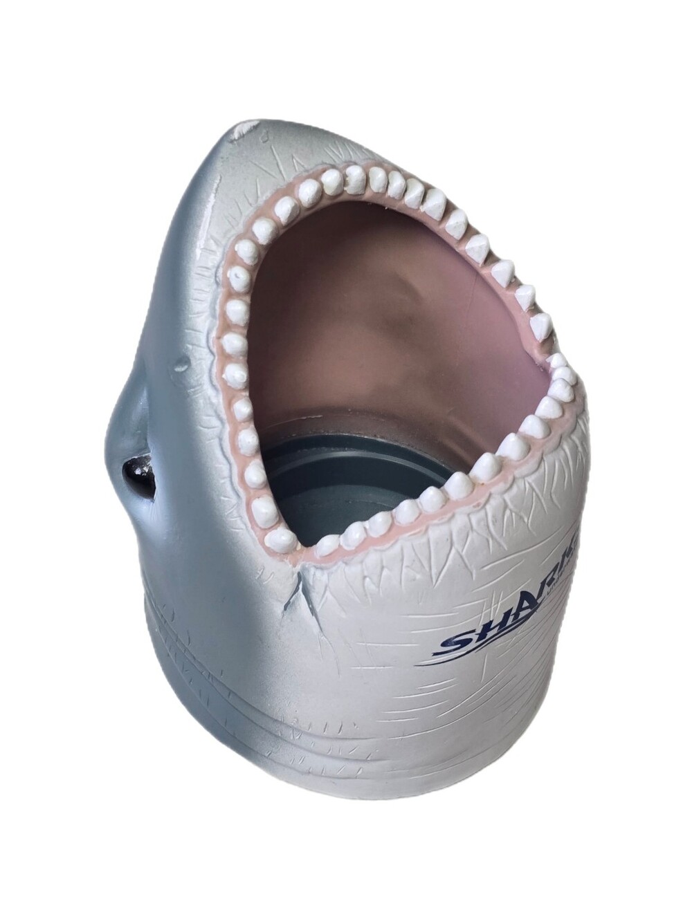 VTG 2003 SeaWorld Sharks Underwater Grill Rubber Shark Can Koozie Beer Beach Fun